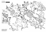 Bosch 0 603 338 042 PSB 600-2 Percussion Drill 230 V / GB Spare Parts PSB600-2